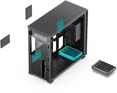 JONSBO D41 MESH SCREEN Black