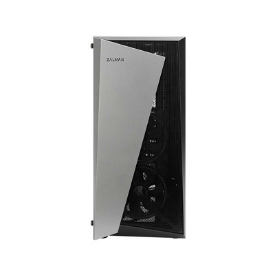 Корпус ZALMAN S4 Plus, ATX, BLACK, WINDOW, 2x3.5