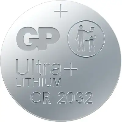 Батарея GP Lithium CR2032UP CR2032 280mAh (4шт) блистер