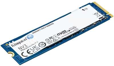 Твердотельный накопитель SSD Kingston SSD Kingston PCIe 4.0 x4 1TB SNV3S/1000G NV3 M.2 2280