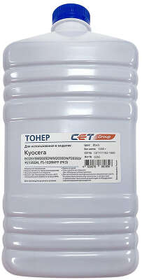 Тонер Cet PK3 CET111102-1000 черный бутылка 1000гр. для принтера Kyocera Ecosys M2035DN/M2030DN/P2035D/P2135DN