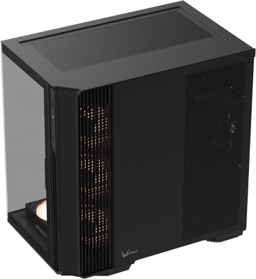 корпус Formula V Line Crystal Z7 PA Black, ATX, TYPE-C*1, USB3.0*1, Front+Side Glass, SIDE 3x PERFORMANCE ARGB, REAR 2x PERFORMANCE ARGB