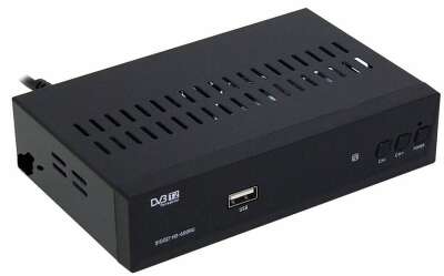 Ресивер DVB-T2 Сигнал Эфир HD-600RU черный