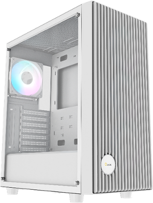 корпус Ocypus Gamma C70 WH ARGB, ATX, USB3.0*1+USB2.0*1, FRONT 3x120mm ARGB, REAR 1x120mm ARGB