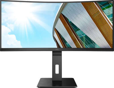 Монитор 34" AOC CU34P2C VA 3440x1440 HDMI, DP, USB Type-C USB-Hub