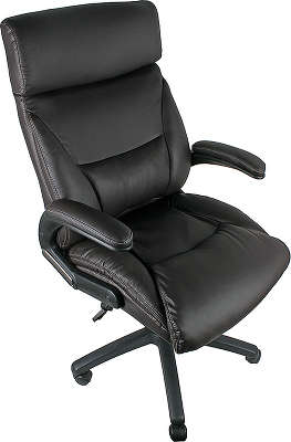 Кресло офисное COLLEGE HLC-0383-1, коричневый, экокожа