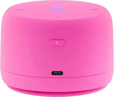 Умная колонка Яндекс Станция Лайт 2 с Алисой, без часов, 6 Вт, розовый, YNDX-00028PNK