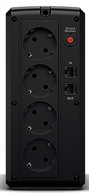 Источник бесперебойного питания CyberPower UT1100EG Line-Interactive 1100VA/660W USB/RJ11/45 (4 EURO)