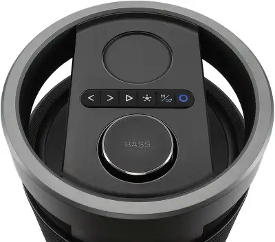Минисистема Hyundai Select H-MC1241 черный 90Вт USB BT