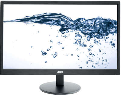 Монитор 24" AOC E2470Swda черный