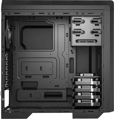 Корпус GameMax G501X White Led, черный, ATX, Без БП (G501X White Led)