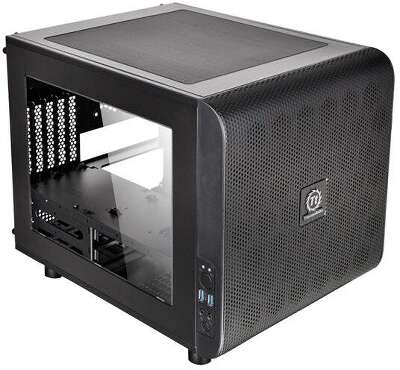 Корпус Thermaltake V21, черный, mATX, Без БП (CA-1D5-00S1WN-00)