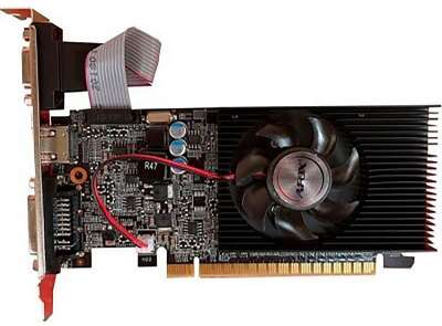 Видеокарта Afox G210 1GB DDR3 64bit VGA DVI HDMI 1FAN LP RTL {50} (785143)