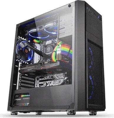 Корпус Thermaltake Versa, черный, ATX, Без БП (CA-1J5-00M1WN-00)