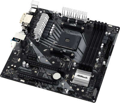 Материнская плата mATX LGAAM4 ASRock AB350M PRO4-F