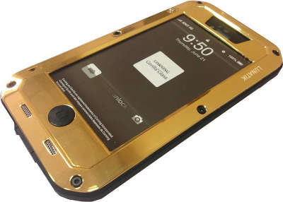 Чехол для iPhone 4/4S LunaTik Taktik, Gold