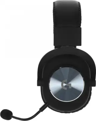 Наушники с микрофоном Logitech G Pro X черный 2м мониторные оголовье (981-000819)