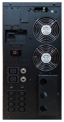 Источник бесперебойного питания Powercom MACAN, On-Line, 6000VA/6000W, Tower, IEC Terminal + IEC320 8*C13+2*C19, Serial+USB, SNMP Slot (1439699)