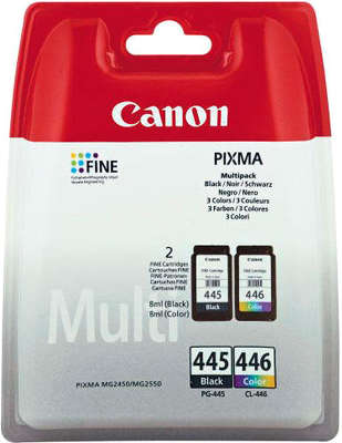Набор картриджей Canon PG-445/CL-446 (чёрный + цветной)