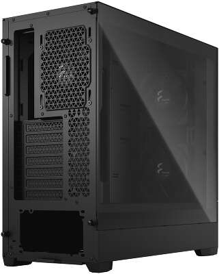 Корпус Fractal Design Silent Black TG Clear Tint, черный, ATX, Без БП (FD-C-POS1A-02)