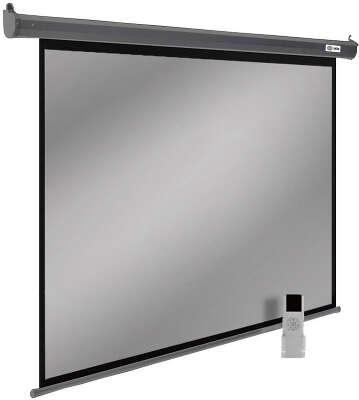 Экран Cactus 188x300см SIlverMotoExpert CS-PSSME-300X188-DG 16:10 настенно-потолочный рулонный тёмно-серый (моторизованный привод)