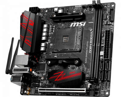 Материнская плата mini-ITX LGAAM4 MSI B450I GAMING PLUS AC