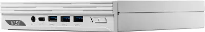 Неттоп MSI Pro DP10 12M-040BRU i3 1215U (1.2) UHDG без ОС 2.5xGbitEth WiFi BT 120W белый (936-B0A622-040)