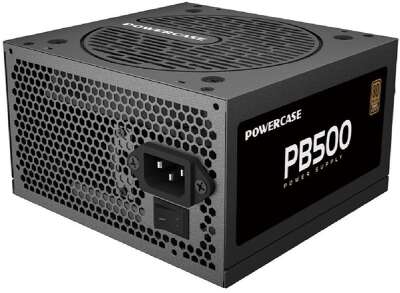 Powercase PB500 (80 Plus Bronze, ATX 2.31, 500W, APFC, DC-DC, 120mm Fan) / PS-500B-DC