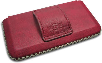 Чехол Pierre Cardin Horizontal Case with Belt Loop для iPhone 5/5S, красный [UKP09]