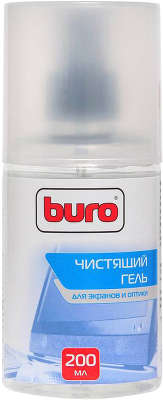 Чистящий набор (салфетки + гель) Buro BU-Gscreen (салфетка и гель) для экранов и оптики 200мл
