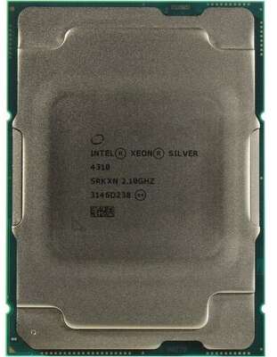 CPU Intel Xeon Silver 4310 2.1G, 12C/24T, 10.4GT/s, 18M clean pulled ( аналог CD8068904657901)