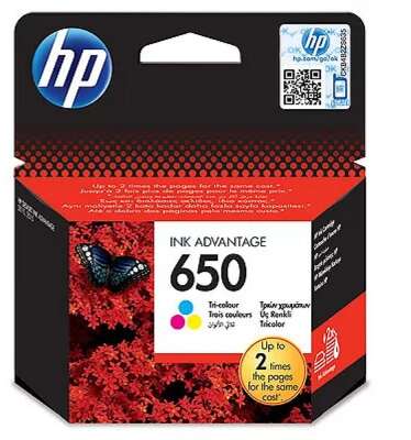 HP CZ102AE/CZ102AK картридж №650, Color {DeskJet IA 2515/2516, Color}