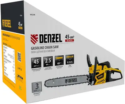 Бензопила Denzel DS-4516 1839Вт 2.5л.с. дл.шины:16