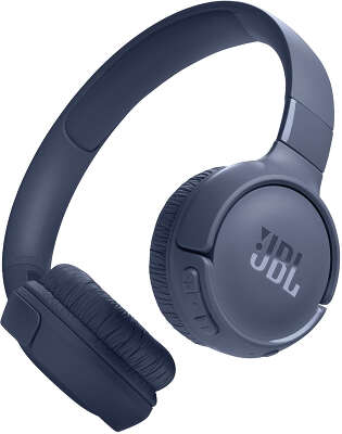 Наушники беспроводные JBL TUNE 520BT, синие [JBLT520BTBLU]