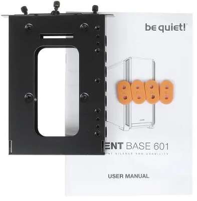 Корпус be quiet! SILENT BASE 601 WINDOW ORANGE, черный/оранжевый, EATX, Без БП (BGW25)