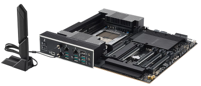 Материнская плата ASUS PRO WS TRX50-SAGE WIFI, AMD TRX50, 4*DDR5, 4*SATA, 3*M.2, 6*USB 3.2, 2*USB 2.0,Type-C, 5*PCIx16, CEB; 90MB1FZ0-M0EAY0