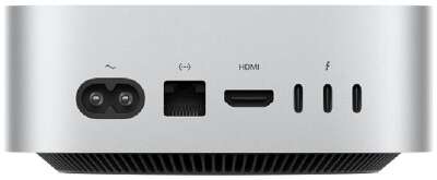 Apple Mac Mini 2024 [MU9E3RU/A] Silver {M4 10C CPU 10C GPU/16Gb/512Gb SSD} (A3238) (РФ)