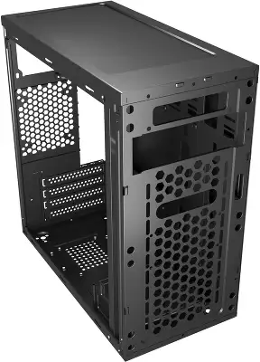 Корпус Digma DCC-MN306 черный без БП mATX 1x80mm 1x92mm 2x120mm 2xUSB2.0 1xUSB3.0 audio