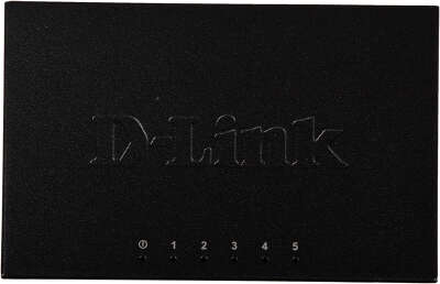 Коммутатор D-Link DGS-1005D/J2A 5x1Гбит/с неуправляемый