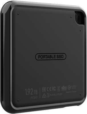 Внешний SSD Silicon Power PC60 512Gb, USB Type-C, черный