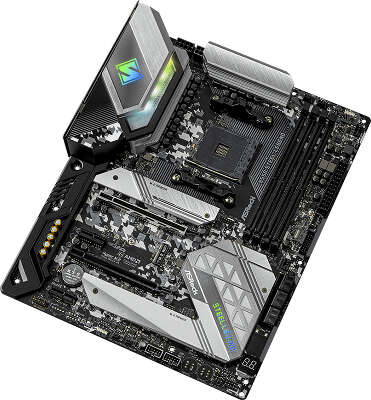 Материнская плата ATX LGAAM4 ASRock B550 STEEL LEGEND