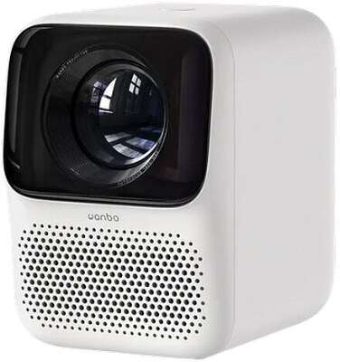 Проектор Wanbo Projector T2 max white (LCD, 1920x1080, 450Lm, 1.2:1, 3000:1, Smart TV, Android 9.0, 1+16GB, HDMI, USB, Wi-Fi, BT) (6970885350382)