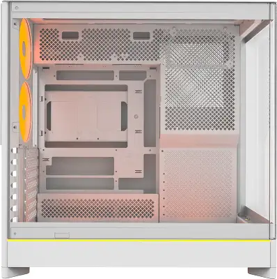 Корпус Montech HS02 Pro белый без БП ATX 8x120mm 2xUSB3.0 audio bott PSU