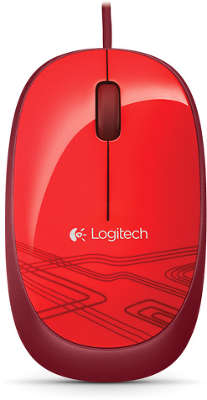 Мышь Logitech Mouse M105 Red USB (910-002945)