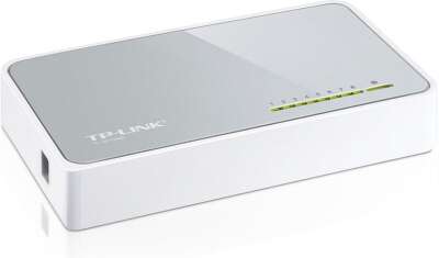 Коммутатор TP-Link TL-SF1008D (L2) 8x100Мбит/с неуправляемый