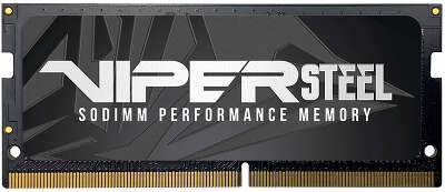 Модуль памяти DDR4 SODIMM 16Gb DDR2666 Patriot Memory Viper Steel (PVS416G266C8S)
