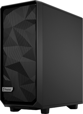 Fractal Design Case Meshify 2 Compact Black, Dark Tempered Glass Fractal Design FD-C-MES2C-02