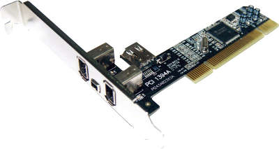 Контроллер PCI - 4xIEEE1394 St-lab F-330 Texas Instruments (2xIEEE1394 + 1xminiIEEE1394) + 1 int (IEEE1394)