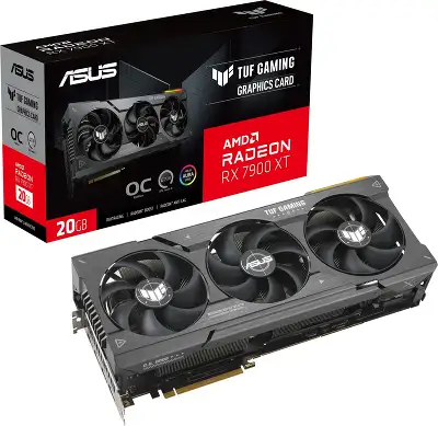 Видеокарта ASUS AMD Radeon RX 7900 XT TUF Gaming 20Gb DDR6 PCI-E HDMI, 3DP