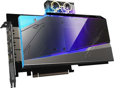 Видеокарта GIGABYTE NVIDIA nVidia GeForce RTX 3080 Aorus Xtreme WATERFORCE WB 10Gb DDR6X PCI-E 3HDMI, 3DP